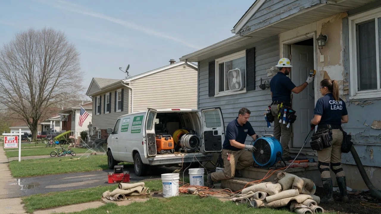 Flood Cleanup in East Rochester, OH near me